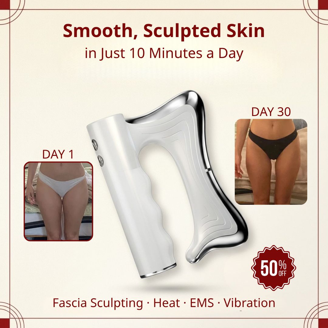 FASERA™ Muscle Recovery Tool — Scrape + Heat + EMS