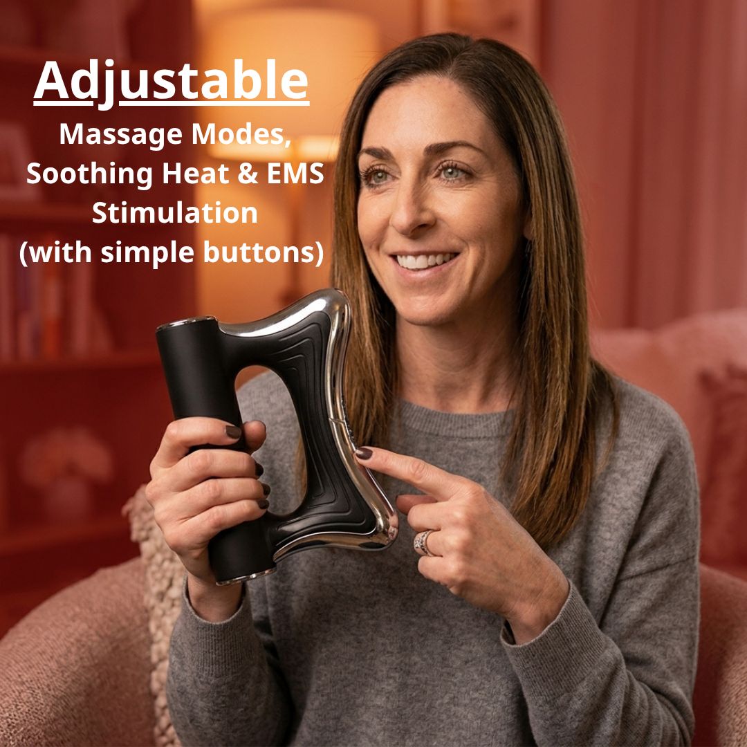 FASERA™ Muscle Recovery Tool — Scrape + Heat + EMS