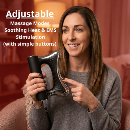 FASERA™ Muscle Recovery Tool — Scrape + Heat + EMS
