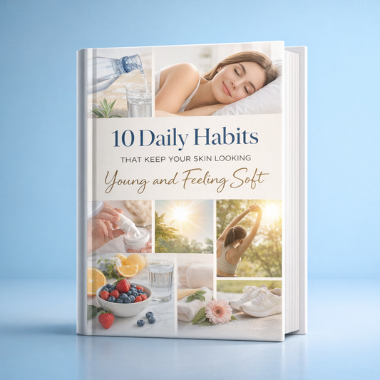 10 Daily Habits That Keep Your Skin Looking Young and Feeling Soft