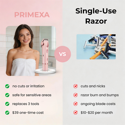Primexa™ - 2-in-1 Painless Hair Trimmer