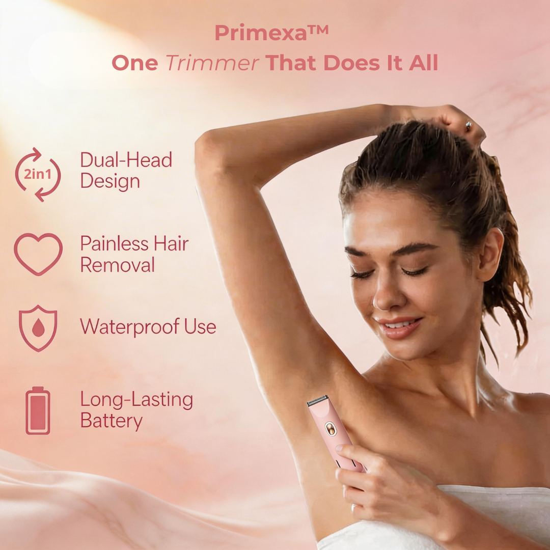 Primexa™ - 2-in-1 Painless Hair Trimmer