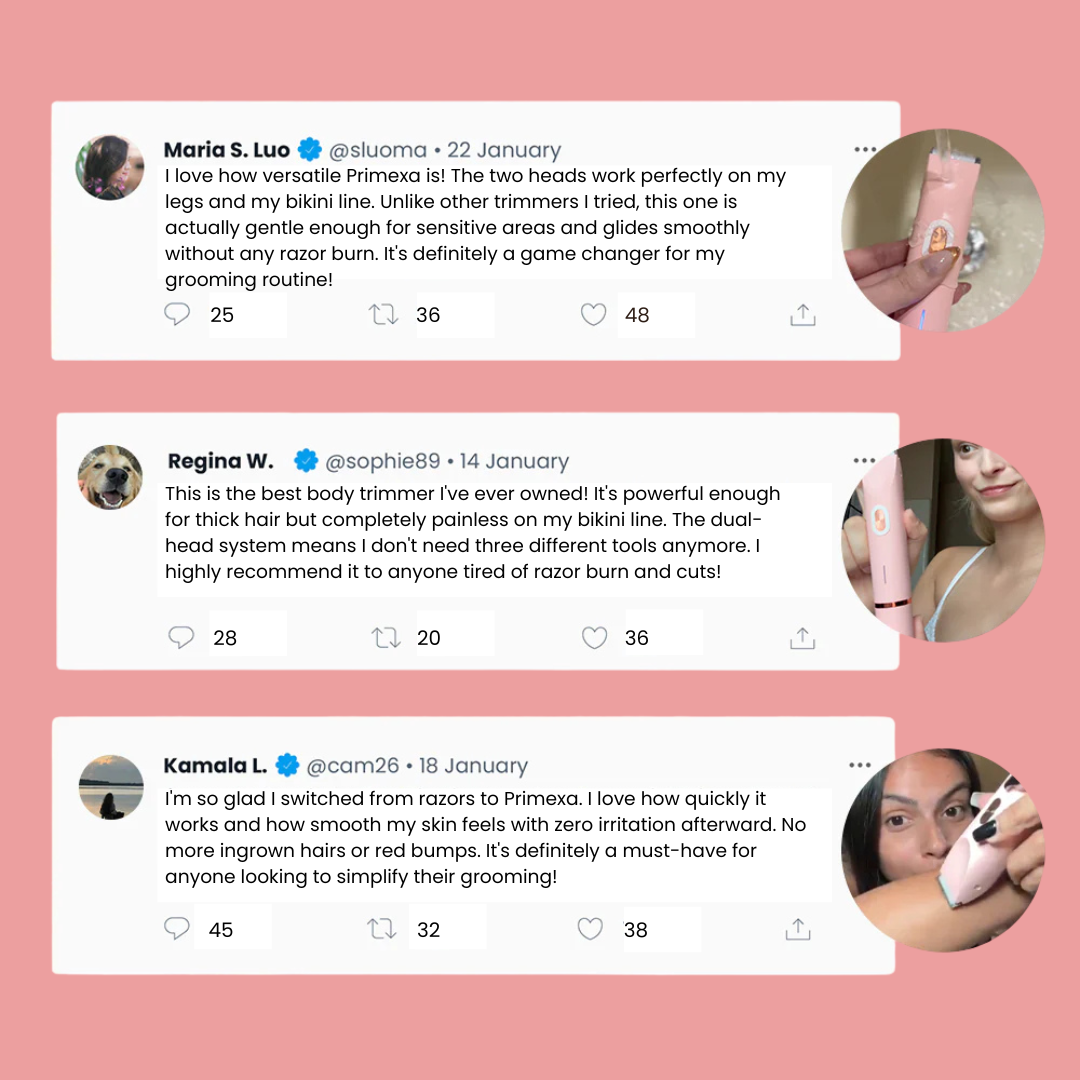 Primexa™ - 2-in-1 Painless Hair Trimmer