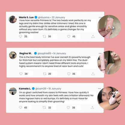 Primexa™ - 2-in-1 Painless Hair Trimmer