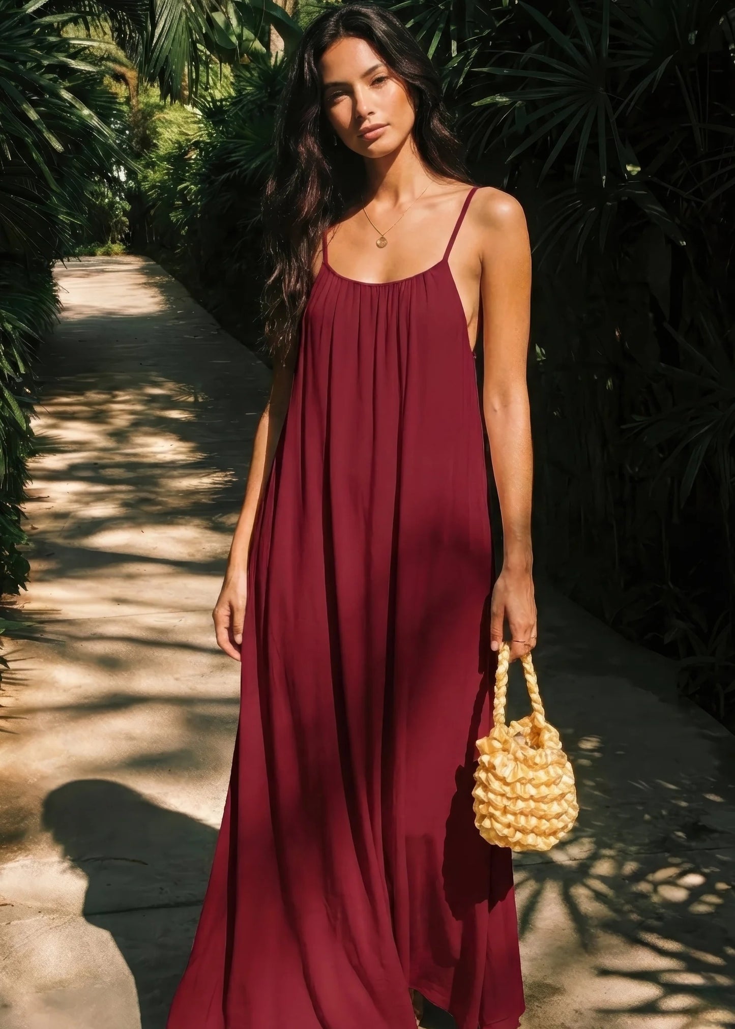 Velara Backless Cami Dress